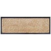 Matfx Natural Plain Printed Coir Doormat