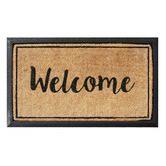 Matfx Natural Welcome Printed Coir Doormat