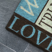 Matfx Multi-Coloured Dream Coir Doormat