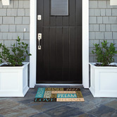 Matfx Multi-Coloured Dream Coir Doormat
