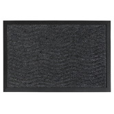 Matfx Charcoal Ripple Rubber Doormat