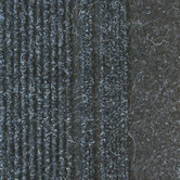 Matfx Charcoal Ribbed Hallway Runner