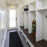 Matfx Charcoal Ribbed Hallway Runner