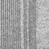 Matfx Grey Ribbed Hallway Runner