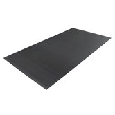 Matfx Black Ribbed Rubber Mat