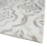 Matfx White Ludovica Anti-Fatigue Kitchen Mat