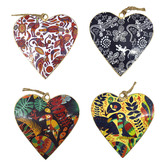 Artisan &amp; Co 4 Piece Australian Hearts Wall Decor Set