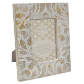 Artisan &amp; Co Leaf Mango Wood Photo Frame