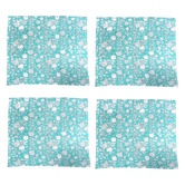 Artisan &amp; Co Blooming Flowers Cotton Table Napkins