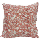 Artisan &amp; Co Pink Mughal Cotton Cushion