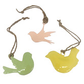 Artisan &amp; Co 3 Piece Bird Hanging Ornament Set
