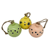 Artisan &amp; Co 3 Piece Ball Hanging Ornament Set