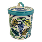 Artisan &amp; Co Leaf Ceramic Canister