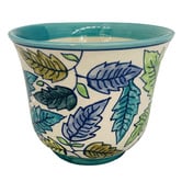 Artisan &amp; Co Leaf Ceramic Planter Pot