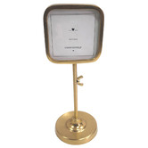 Artisan &amp; Co Brass Photo Frame with Stand