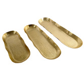 Artisan &amp; Co 3 Piece Amaya Decorative Tray Set