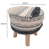 Artisan &amp; Co Xavier Upholstered Footstool