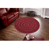 Boulevarde Rugs Swirl Red Rug