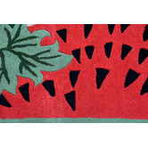 Boulevarde Rugs Watermelon Hand Made Kids' Wool-Blend Rug