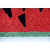 Boulevarde Rugs Watermelon Hand Made Kids' Wool-Blend Rug
