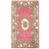 Boulevarde Rugs Pink Avolon Hand Woven Wool &amp; Cotton Rug