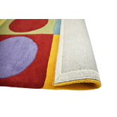 Boulevarde Rugs Polkas Hand Made Kids&#039; Wool-Blend Rug