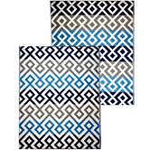 Boulevarde Rugs Blue &amp; Grey Chatai Classic Outdoor Rug