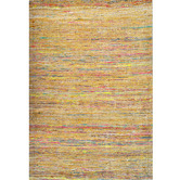 Boulevarde Rugs Natural &amp; Gold Kerla Hand Woven Jute &amp; Cotton Rug