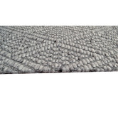 Boulevarde Rugs Ash Grey Barfi Hand-Woven Wool Rug