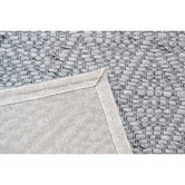 Boulevarde Rugs Ash Grey Barfi Hand-Woven Wool Rug