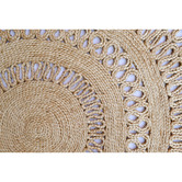 Boulevarde Rugs Natural Kerla Lovell Hand-Woven Jute Reversible Round Rug