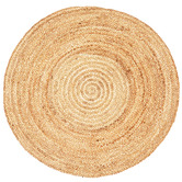 Boulevarde Rugs Natural Kerla Jute Round Rug