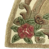 Boulevarde Rugs Beige Avolon Wool Curved Rug