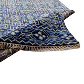 Boulevarde Rugs Blue Jaipur Qumi Hand-Knotted Wool Rug