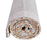 Boulevarde Rugs Natural Grey Anah Radiant Hand-Woven Wool &amp; Jute Rug