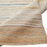 Boulevarde Rugs Natural Ivory Ayaz Bali Hand-Woven Jute Rug