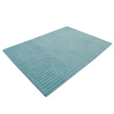 Boulevarde Rugs Cashmere Blue Unity Hand-Tufted Wool Rug
