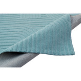 Boulevarde Rugs Cashmere Blue Unity Hand-Tufted Wool Rug