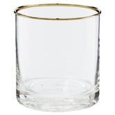 VT Wonen Clear Glass Decorative Vase