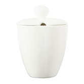 VT Wonen White 150ml Porcelain Sugar Bowl