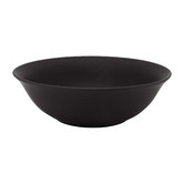 VT Wonen Matte Black 23cm Porcelain Bowl