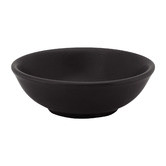 VT Wonen Matte Black Porcelain Tea Tip &amp; Sauce Bowl