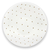 VT Wonen White Golden Hearts 15cm Porcelain Bowl