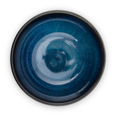 VT Wonen Dark Blue 12.5cm Porcelain Footed Bowls