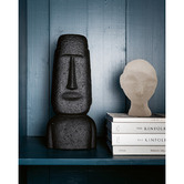 VT Wonen Black Ecomix Face Sculpture