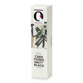 VT Wonen Matte Black Stainless Steel Cake Forks