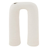 VT Wonen Matte White Ecomix Vase