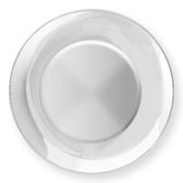 VT Wonen Silver 12cm Porcelain Side Plates