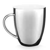 VT Wonen Silver 400ml Porcelain Mugs