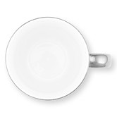 VT Wonen Silver 400ml Porcelain Mugs